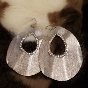 Silver Sparkles earrings
